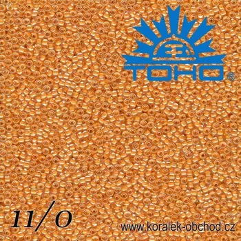 Korálek Korálky TOHO tvar ROUND (kulaté). Velikost 11/0. Barva č.984-Transparent Lt Hyacinth . Balení 8g.