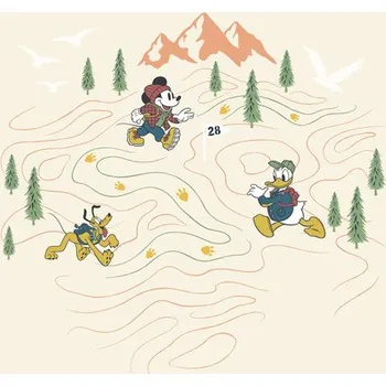 Fototapeta Fototapeta vliesová IADX6-035 Mickey Meets the Mountain 300x280 cm