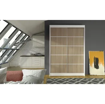 Ložnice Falco Skříň Linora IV 120 bílá/sonoma