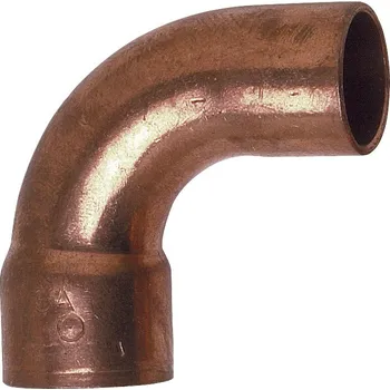 Fitinka CU 5001 A Měděný pájecí oblouk (koleno) 90° A x I (pro k pájení, letovací - měď) - 18 CU.5001A