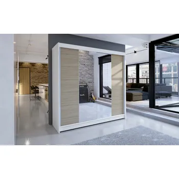 Ložnice Falco Skříň Taisa II 180 bílá/sonoma