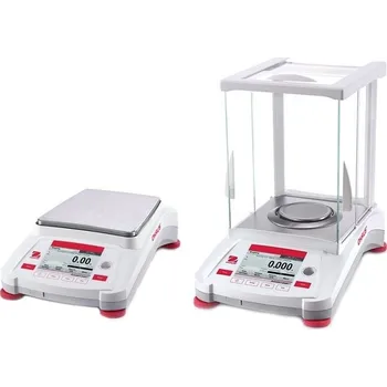 Průmyslová váha Váhy přesné Ohaus Adventurer AX, Model: AX2202M, Vážní deska [mm]: 175 x 195, Skutečný dílek [g]: 0,01, Váživost [g]: 2200