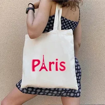 Taška přes rameno dámská, motivy Paříž a Eiffelova věž - 28