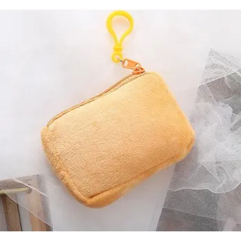 plyšák Roztomilá plyšová taštička - Khaki