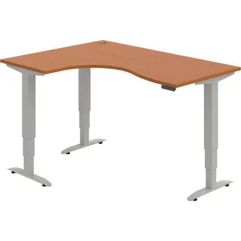 Kancelářský vozík HOBIS trigon elektr.stavitelný stůl paměť.ovlad. - MST 3M 2005 P, třešeň + doprava zdarma