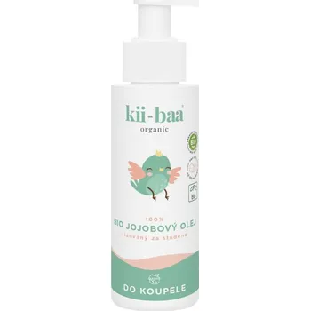 Pleťový olej kii-baa organic Jojobový olej 100% BIO 100 ml