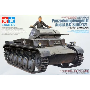 Plastikový model Panzer II Ausf.A/B/C (Tamiya 1:35)