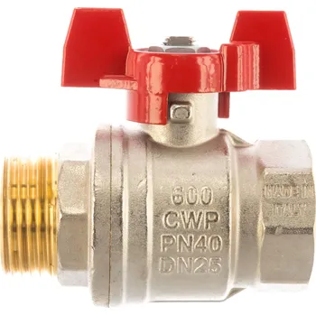 Vodovodní kohout RUB KOHOUT KULOVÝ s.90 VODA,MOTÝL, MF DN 10