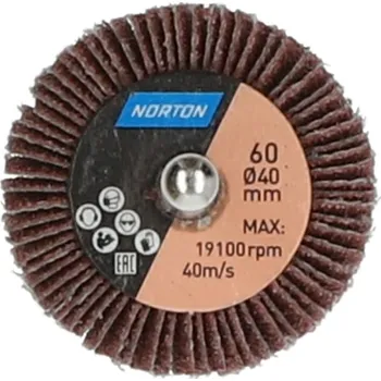 Brusný kotouč NORTON-CLIPPER Vřetenové lamelové kotouče 40x20mm x6mm SK(C) Zr 60 Norton BDX