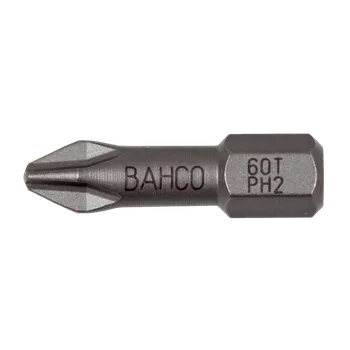 Bit Torzní bity pro šrouby Phillips, 25 mm BAHCO 60T/PH2