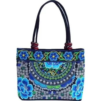 Kabelka Elegantní kabelka s výšivkou - styl 20