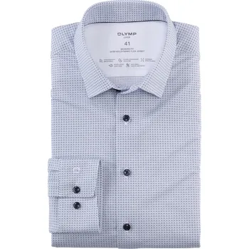 Olymp Luxor 24/Seven Modern Fit společenská košile 1216 11 44 Modrá 40