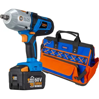 NAREX ASR 610-3MTB - 60V BRUSHLESS JUMBO POWER bezuhlíkový rázový utahovák s regulací výkonu
