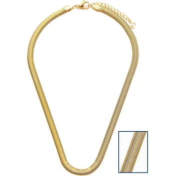 Módní doplněk Viceroy Výrazný pozlacený náhrdelník z oceli Chic 1372C01012 + 2 měsíce na vrácení zboží