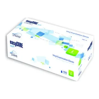 Zdravotnický materiál Zarys Rukavice vinyl bez pudru EASY-CARE L / 100 ks