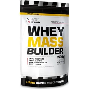 Protein HiTec Nutrition Whey Mass Builder 1500 g Příchuť: Vanilka