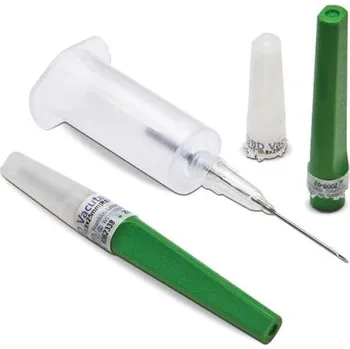 Injekční jehla Becton Dickinson Vacutainer Flashback 21G 0,80 x 25 mm zelená 50ks