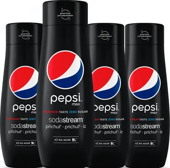 Sirup pro výrobník sody SodaStream Pepsi Max 4x 440 ml