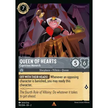 Karetní hra Queen of Hearts 192/204 - Rise of the Floodborn Typ karty: Standard