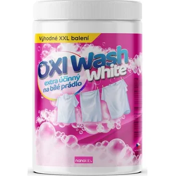 Odstraňovač skvrn Nanolab OXI Wash na bílé prádlo Balení: 1 kg