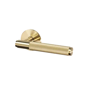 Dveřní kování Buster + Punch Buster+Punch klika na dveře CROSS (mosaz) Provedení: Klika / klika bez rozet