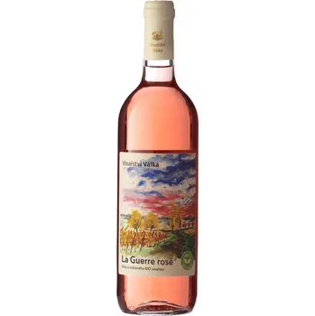 La Guerre rosé 2022, pozdní sběr, Vinařství Válka, suché