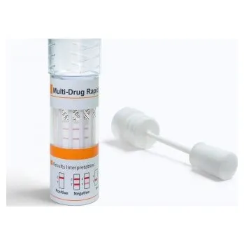 Diagnostický test iScreen 20x Jednorázový multitest na drogy ze slin - iScreen® 9 (AMP, THC, OXY, COC, OPI, MET, K2, MDMA a BZO)