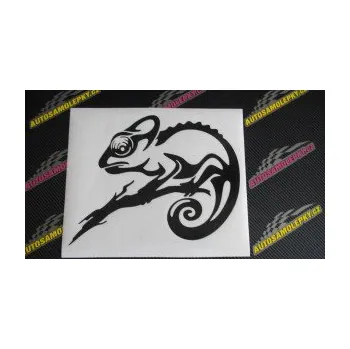 Samolepící dekorace SAMOLEPKA Chameleon 001 levá (10 - červená) NA AUTO, NÁLEPKA, FÓLIE, POLEP, TUNING, VLASTNÍ TEXT, TISK, AUTOSAMOLEPKY.cz, POLEPY, OBRÁZEK, LOGO, SAMOLEPKY