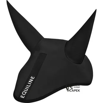 Čabraka pro koně Náušníky Equiline -CHAIRC- - Černá/006 - Full