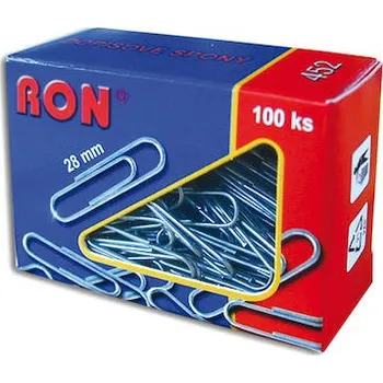 Kancelářská sponka Spony dopisní 452 - 28 MM /100 ks