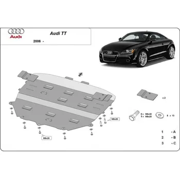 Kryt motoru Kryt pod motor AUDI TT Roadster Cabrio II (8J9) - Plech - 8595698043122