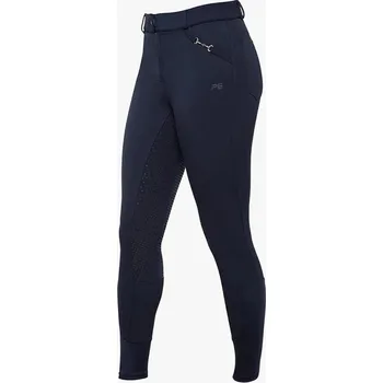 Jezdecké oblečení PREMIER EQUINE Rajtky jezdecké dívčí Brava full grip - modré, vel. 11/12 let (AP 25 DOPRODEJ)