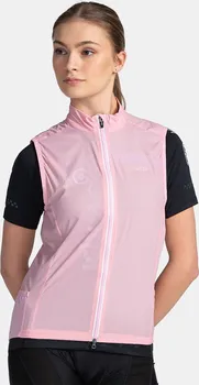 Cyklistická vesta Kilpi Flow-W světle růžová
