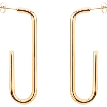 Náušnice franco bene Dlouhé pozlacené náušnice | 1421