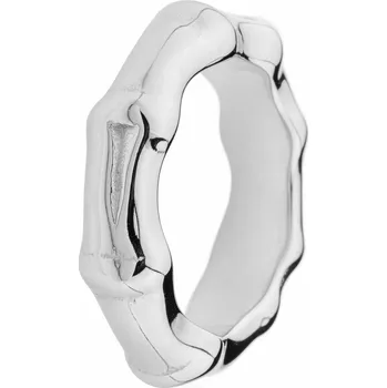 Prsten franco bene Bulky nepravidelný prsten (širší) - stříbrný | 1028 Velikost prstenu: 7 (56 mm)