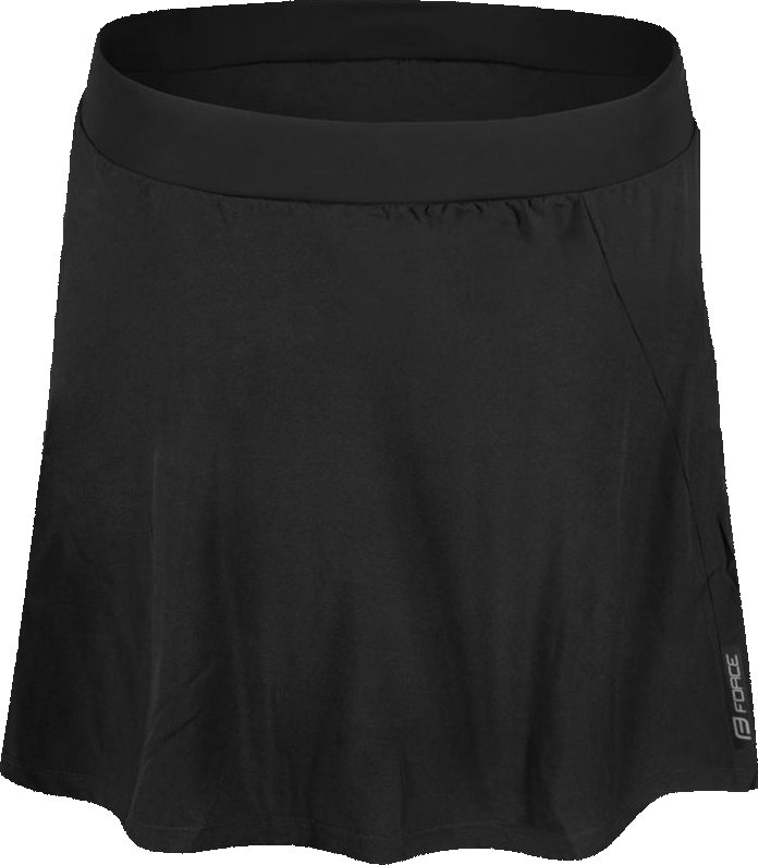 Sukně Force Daisy do pasu s vložkou černá XS