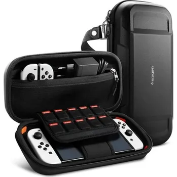 Obal na herní konzoli Spigen Rugged Armor Pro Pouch ochranné pouzdro pro Nintendo Switch/Switch OLED černé