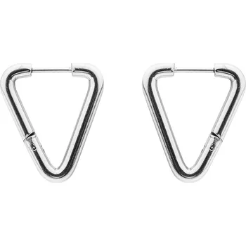 Náušnice franco bene Trojúhelníkové náušnice (užší) - stříbrné | 1352