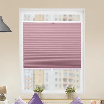 Roleta FOA Plisé roleta, Neprůhledná, Růžová, P 10792P , 75 x 50 cm