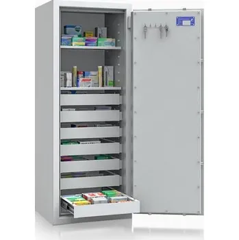 Trezor ISS Trezor Safe4BTM 402112.02 EL, třída I, světle šedý