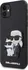Pouzdro na mobilní telefon Karl Lagerfeld Saffiano Karl and Choupette NFT zadní kryt pro Apple iPhone 11 černé
