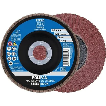 Brusný kotouč Kotouč lamelový A120SG rovný 125mm K120 PFERD