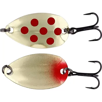 Umělá nástraha Westin Plandavka Fidusen 3,2cm 2,8g Barva: Gold/Red Dots Metallic