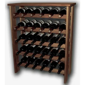 Stojan na víno Komoda na víno RE30K - černý