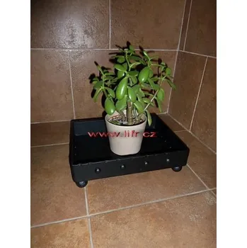 Stojan na květiny Kovaná krabička na květiny