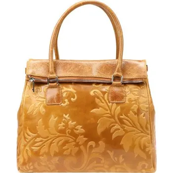 Kabelka DÁMSKÁ KOŽENÁ KABELKA CAMEL Luka 20-054