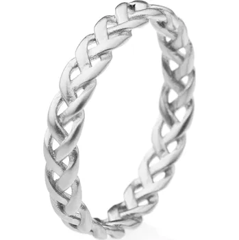 Prsten franco bene Zapletený prsten - stříbrný | 2098 Velikost prstenu: 8 (60 mm)