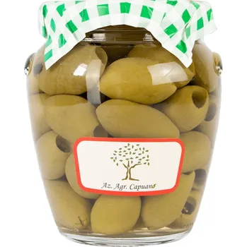 oliva Olivy Bella di Cerignola bez pecky 550g Azienda Agricola Capuano