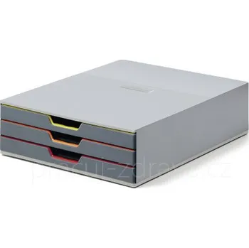 Úložný box Zásuvkový box DURABLE VARICOLOR 3 stylový úložný box se 3-mi zásuvkami