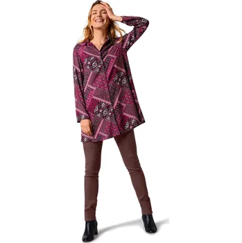 Džegíny z twilu pro nízkou postavu čokoládová 54